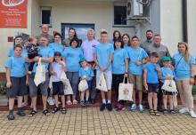 Olsztyńscy leśnicy zorganizowali wypoczynek dla dzieci z Ukrainy.